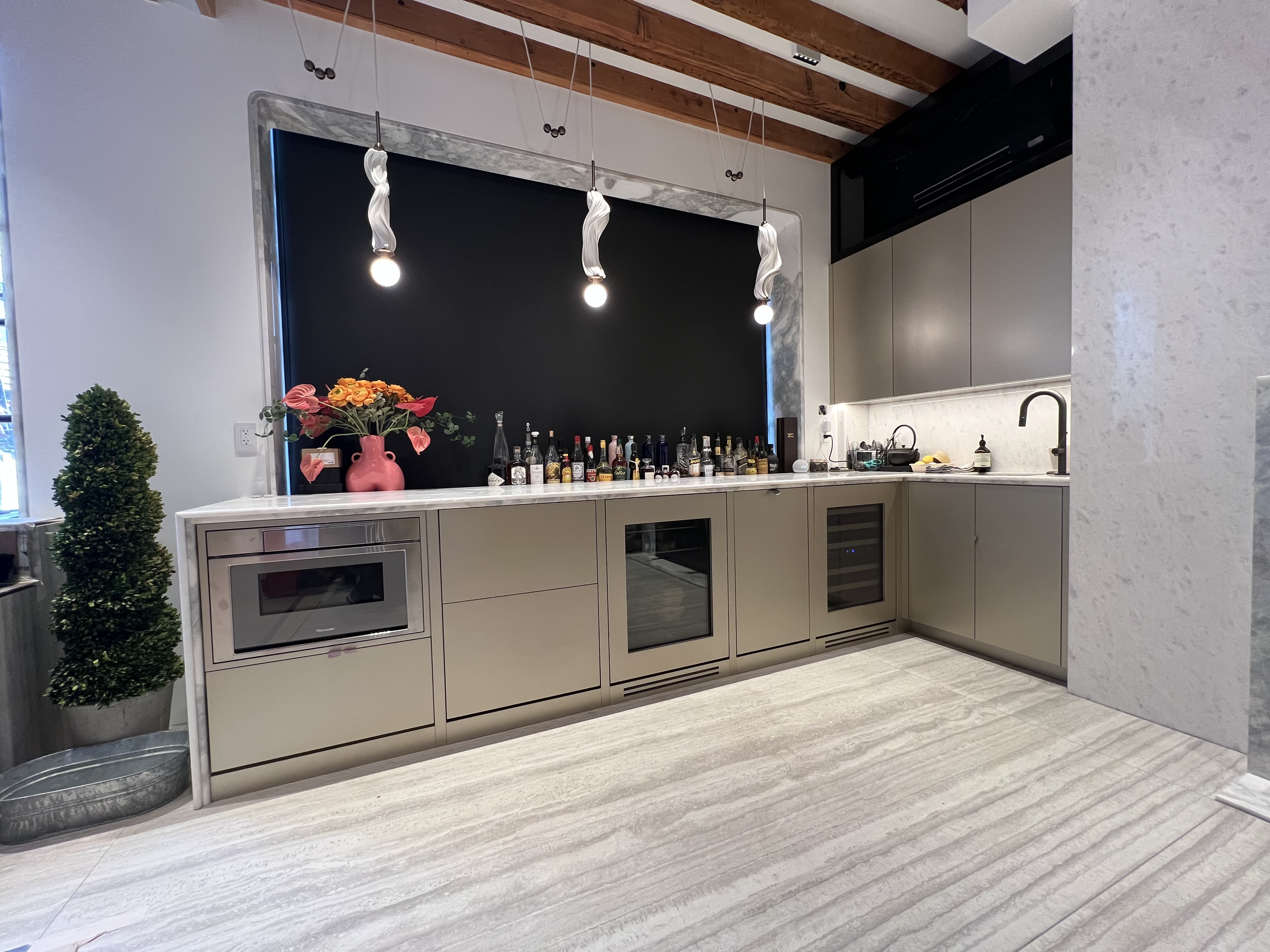 Bespoke woodwork - detail view