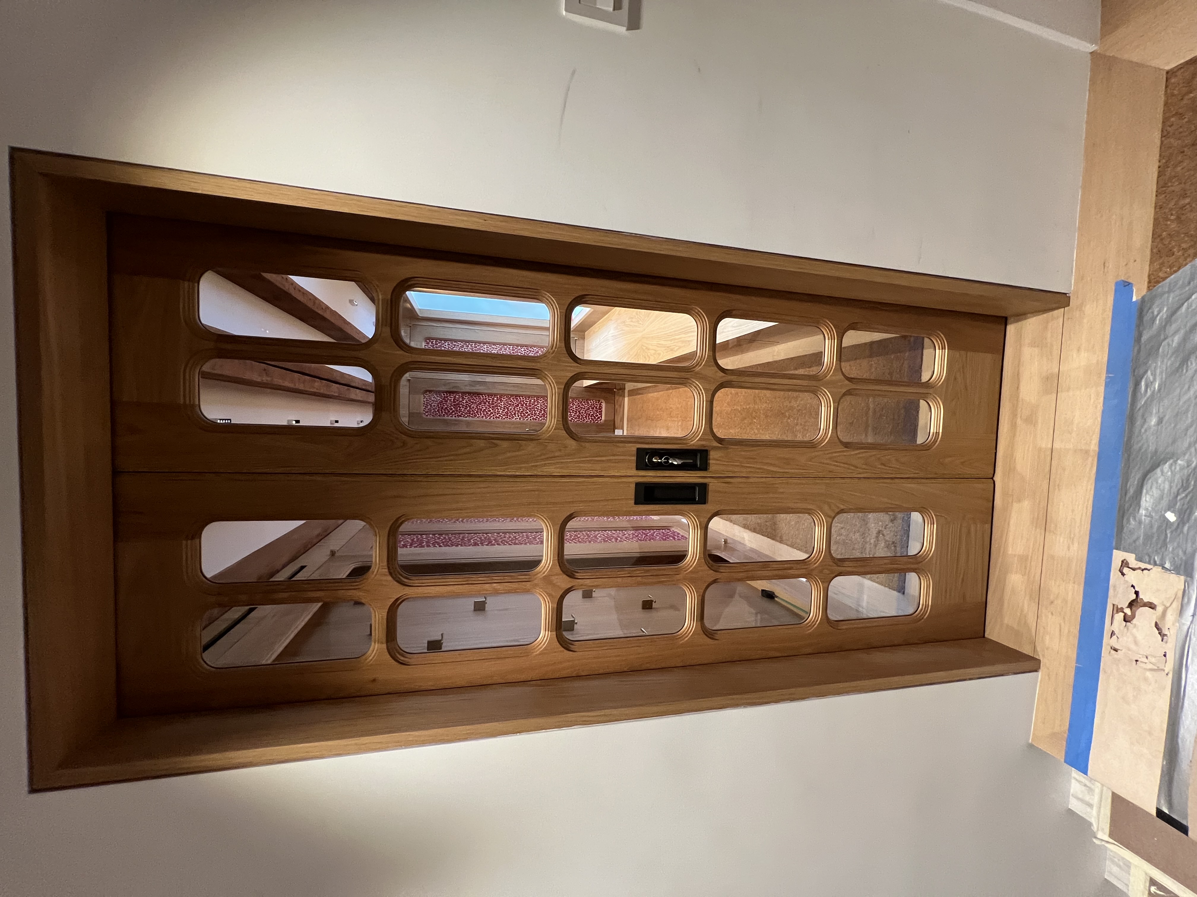 Custom millwork - left side detail